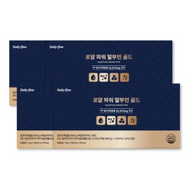 Daily One Royal Power Albumin Gold Drinkable Liquid High-Concentration Egg White Nutrient 7 Pieces, 4 Pieces / 데일리원 로얄 파워 알부민 골드 마시는 액상 고함량 난백 영양제 7개입, 4개