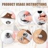 32 PCS Press Stud Kit, Stainless Steel Snap Fastener Tool