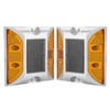 Casting Aluminum Road Stud Light Outdoor Solar Powered Lamp for