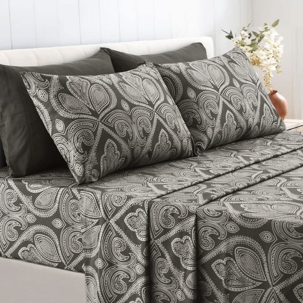 Lux Decor Collection Bed Sheets - 6 Pc Queen Size