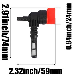 LIYYDS 3Pcs Fuel Valve Petcock Compatible with Craftsman Snapper Troy-Bilt 3250 3500 3550 3750 5000 5250 5500 5600 6200 7500 8000 Watt Portable Generator 2500 2700 2900 PSI Pressure Washer