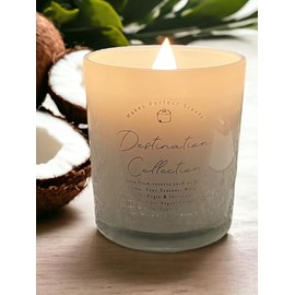 Makes Perfect Scents Destination Collection Coconut Spice Vegas Hotels Resorts Tropical Scent Coco Soy Wood Wick Candle