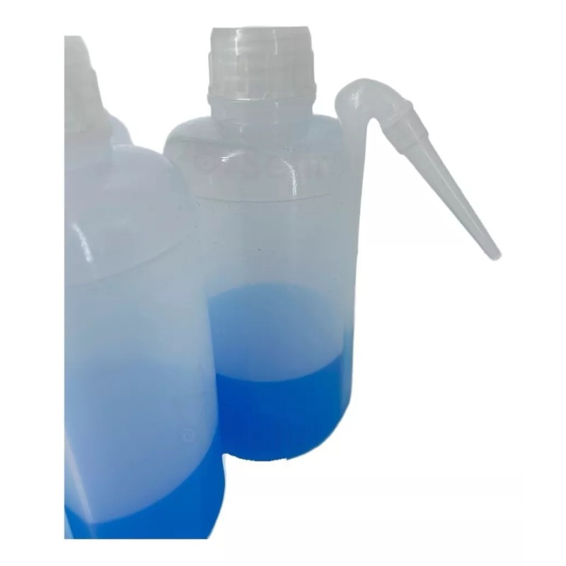 Piseta Boca Angosta 500 Ml Polietileno Frasco Lavador Piceta
