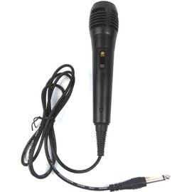 Chliste Singing Machine Unidirectional Dynamic Microphone with 5 Ft. Cord