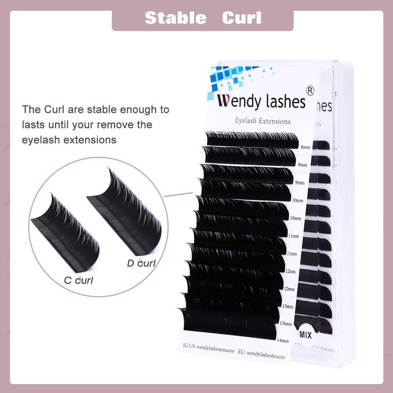 Eyelashes, 1 to 1 Individual Eyelash Extensions for Eyelash Extension,