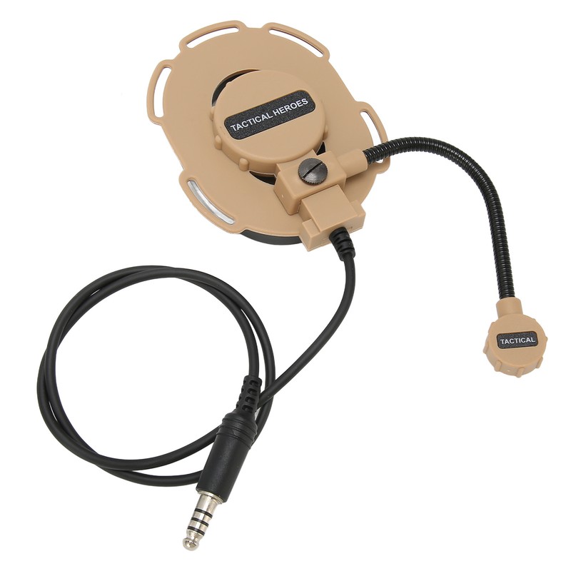 Walkie Talkie Single Side Headset with Mic 150Hz‑500Hz 7.1mm Plug