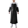 Surblue Waterproof Rubber Vinyl Apron, Anti-Corrosion Rubber 47" Plus Aprons,