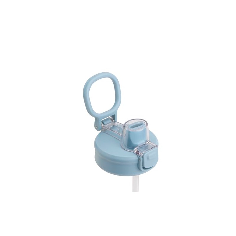 Manna Push Lid with Push-Open Locking Cover and Attached Easy-Carry
