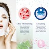SpaLife Winter Skin Facial Mask 12-Count Set - Infused with
