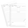 Lubudingjoy Blank Recipe Pages for Removable Blank Recipe Book, 140