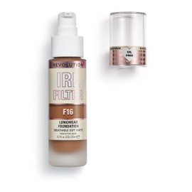 Makeup Revolution, IRL Filter Longwear Foundation, Medium to Full Coverage, F16, 23 ml