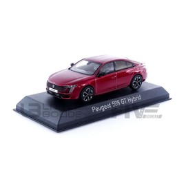 Noreb 1/43 Peugeot 508 GT Hybrid 2023 Elixir Red