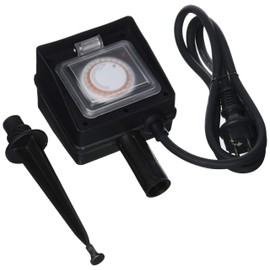 UNITEC Ground Spike with Double Socket and Mechanical Timer