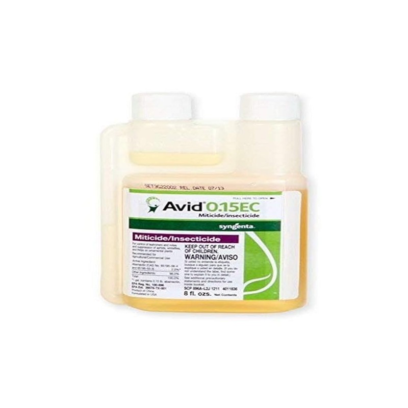 Syngenta - 25837 - Avid 0.15EC - Miticide/Insecticide 8 oz