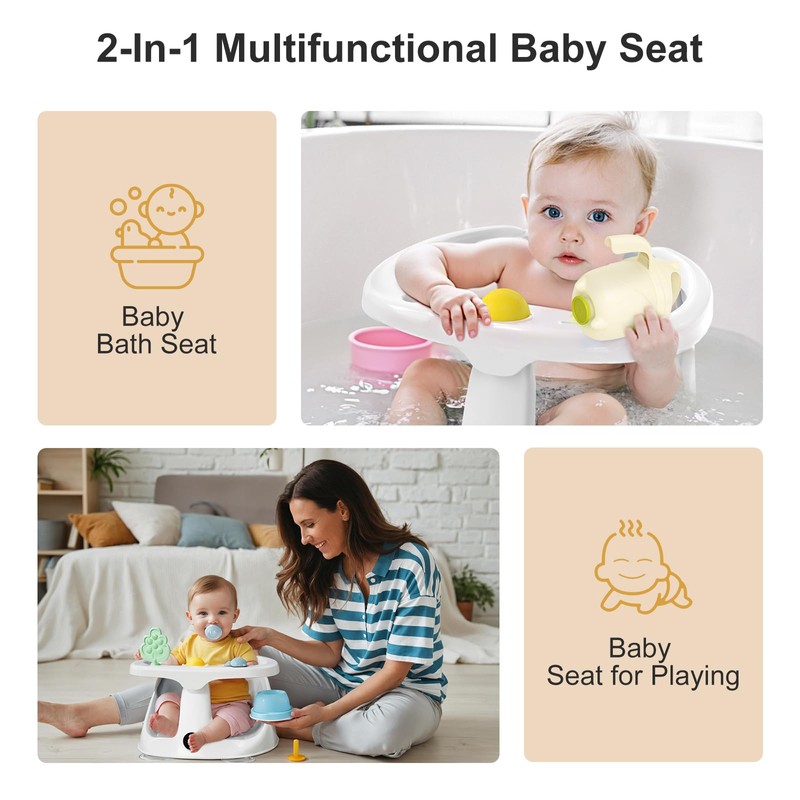 Baby Bath Seat for Babies 6 Months & Up -