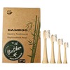 Bamboo Replacement Sonic Heads Castor Oil Bristles Pack of 4