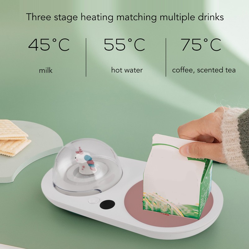 Mug Warmer Constant Temperature 45°C 55°C 75°C Heating Coaster Smart