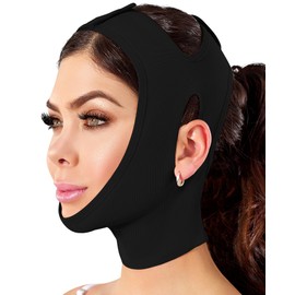 Shape Concept Chin Strap Support Band Neck Bandage Mentonera Post Quirurgica Face Lifting Slimmer Chin Lift Facial Compression