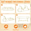 Geosar 32 Pack Wire Buffet Rack Stand Folding Chafing Stand