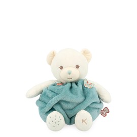 Kaloo - Plume - Bubble of Love Green Bear - 30 cm Cuddly Bear Plush - Large Soft Toy Teddy Bear for Babies - Develops Sense of Touch - Pretty Customisable Gift Box - 0 Months +, K214001