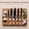 Knife Set, 8 Piece Kitchen Knife Set, Stainless Steel Knives