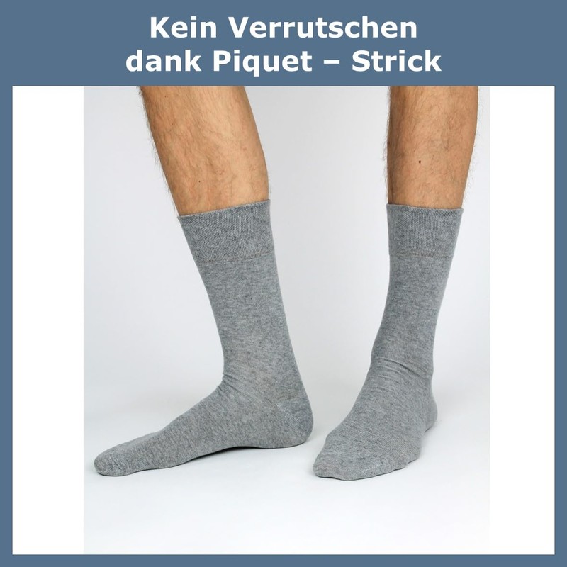 GAWILO Men's Socks (Pack of 6) Without Rubber Print Extra