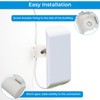 Foruly Wall Mount Bracket Kit for Ubiquiti Nanostation Ns-5ac Lo0o5ac
