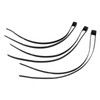 3Pcs Nylon Cable Tie Wire Zip Self Locking with Pull