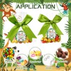 CPEGHDVM 50 Pcs Safari Party Favors Jungle Animal Candy Bags