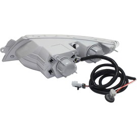 KarParts360 For International Durastar 4100/4200 / 4300/4400 Headlight Assembly 2002-2016|Light Gray Passenger Side For IH2503100 | 3574388C93