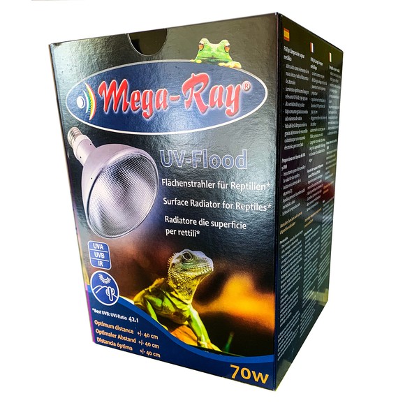 Mega-Ray - Metal vapour light for E27 socket UV HID
