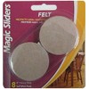 MAGIC SLIDERS L P 63003 8Pk 2" Oat Round Felt