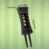 Lyreh Golf Tee Height Adjuster, Carbon Fiber 3-in-1 Adjustments Golf