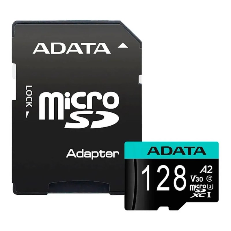Memoria Micro Sdxc 128gb Adata Clase 10 V30 Ultra Juegos