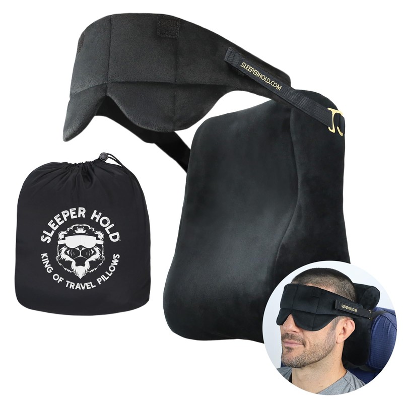 Sleeper Hold Travel Pillow - Real Sleeping Experience on Long