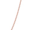 Simple Thin 2MM Rose Gold Plated .925 Sterling Silver Rolo