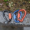 Carabiner, New Version Locking Carabiner, 61.3 lbs (23 - 45