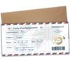 Scratch Off Card Travel White
