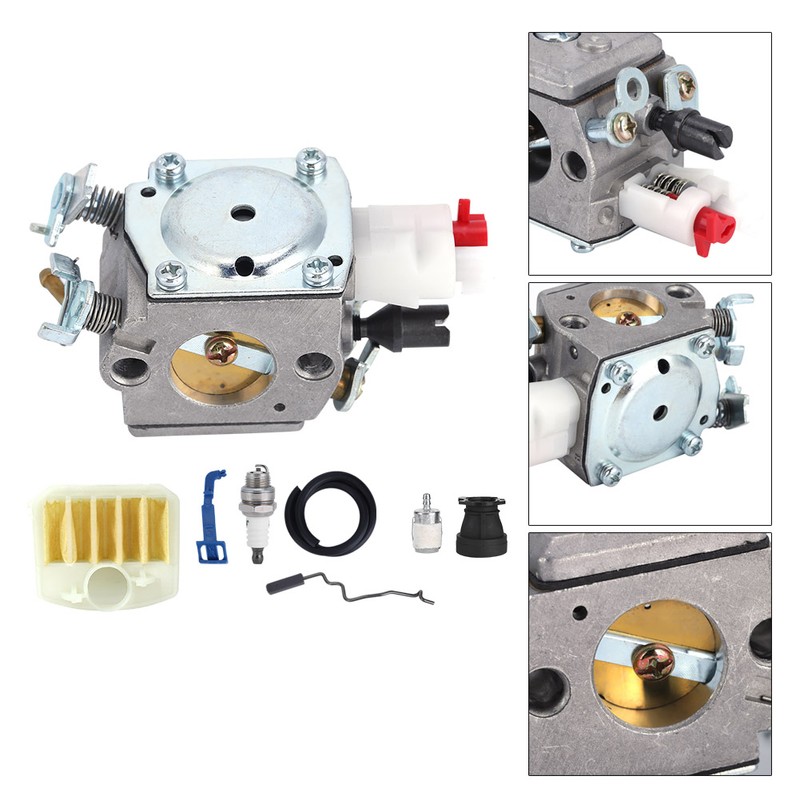 Carburetor Sparking Plug Kit Replacement Fit for Husqvarna 350 346XP