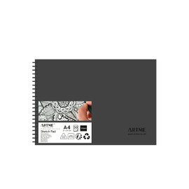 Artme A4 Sketch Pad, 30 Sheets 160gsm, Spiral Bound, Sketchbook