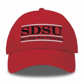 The Game Split Bar Design Trucker Mesh Hat, Red, Adjustable, San Diego State Aztecs