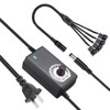 Delinx 36W 12V PC Fan Power Supply,4 Cooling Fan Speed