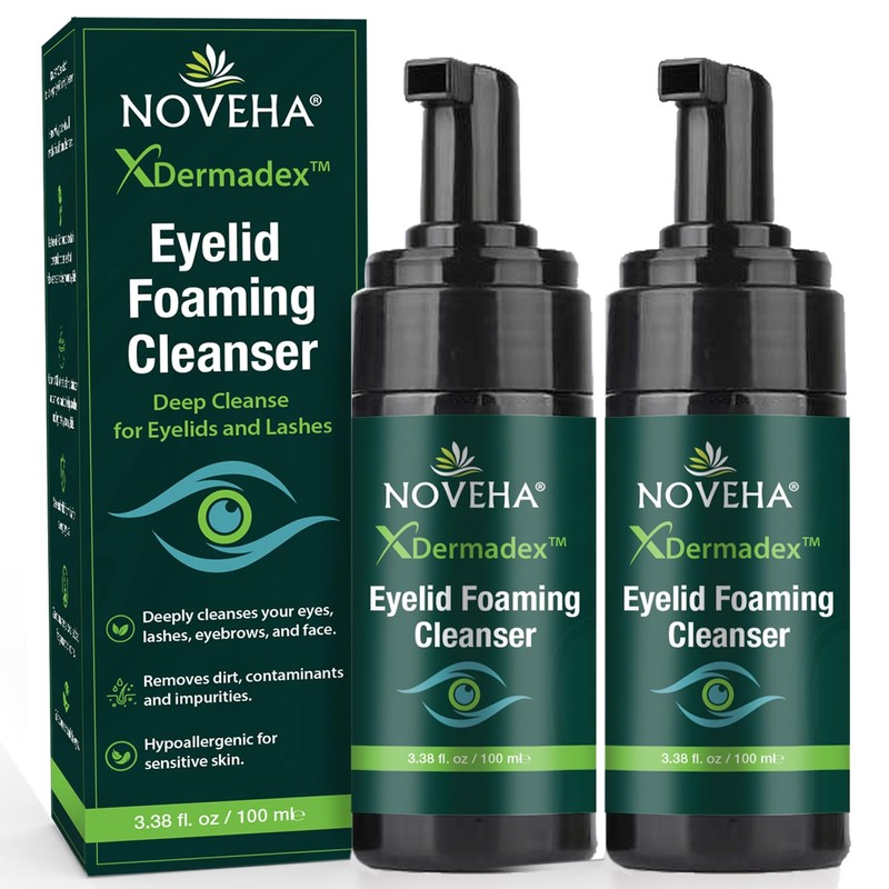 NOVEHA Espuma limpiadora para párpados