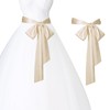 obmwang Wedding Satin Sash Belt for Special Occasion Dress Bridal