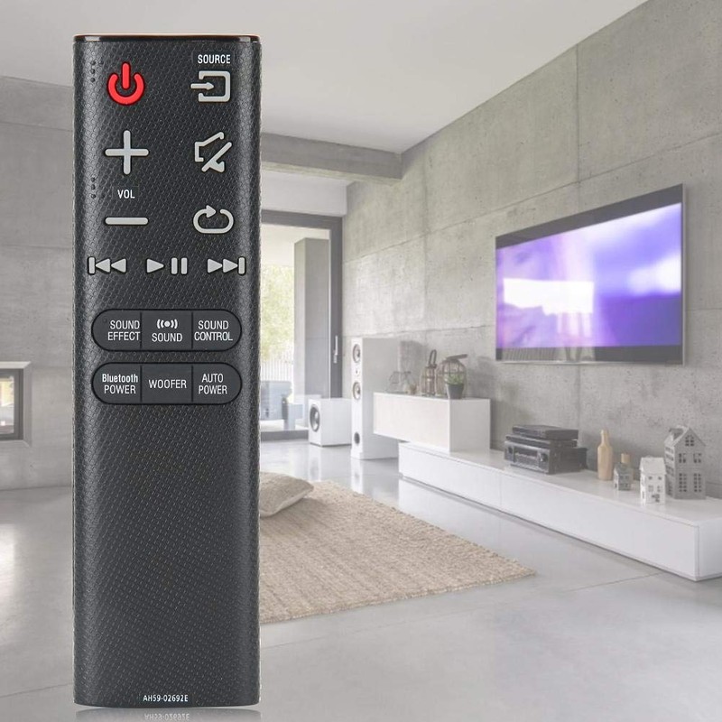 Annadue TV Remote Control for Black Bluetooth Audio Soundbar Remote
