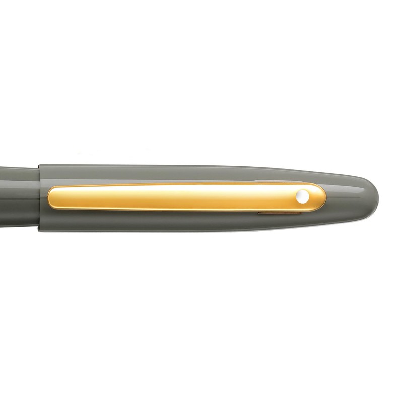 Sheaffer VFM 9427 Glossy Light Gray Rollerball Pen With PVD