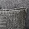 Pemberly Row Fur Down Comforter Mini Set in Gray King/Cal