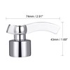 sourcing map Faucet Lever Handle, Alloy Single Lever Handle Replacement