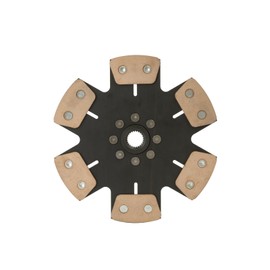 CLUTCHXPERTS STAGE 4 HEAVY DUTY 6-PUCK RIGID RACING CLUTCH DISC COMPATIBLE WITH 2004-2014 MAZDA 3 5 2.0L 2.3L 2.5L NON-TURBO