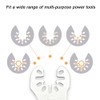 SEIWEI 2 Pcs Diamond Oscillating Blades, Oscillating Multi Tool Diamond